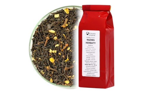 Herbata Czarna PIERNIKOWA NUTA (OT) (50g) Prezent Na Mikołajki i Święta !